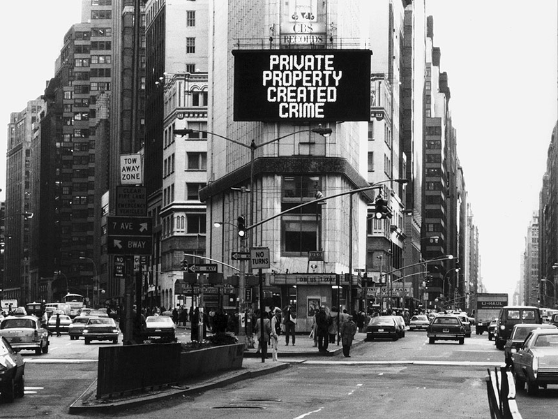Illustration for article titled Jenny Holzer's Textual Structures